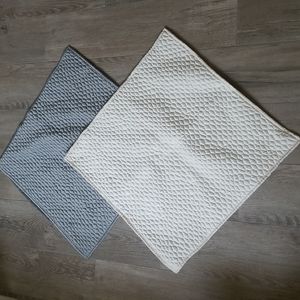 West Elm Satin Euro Shams